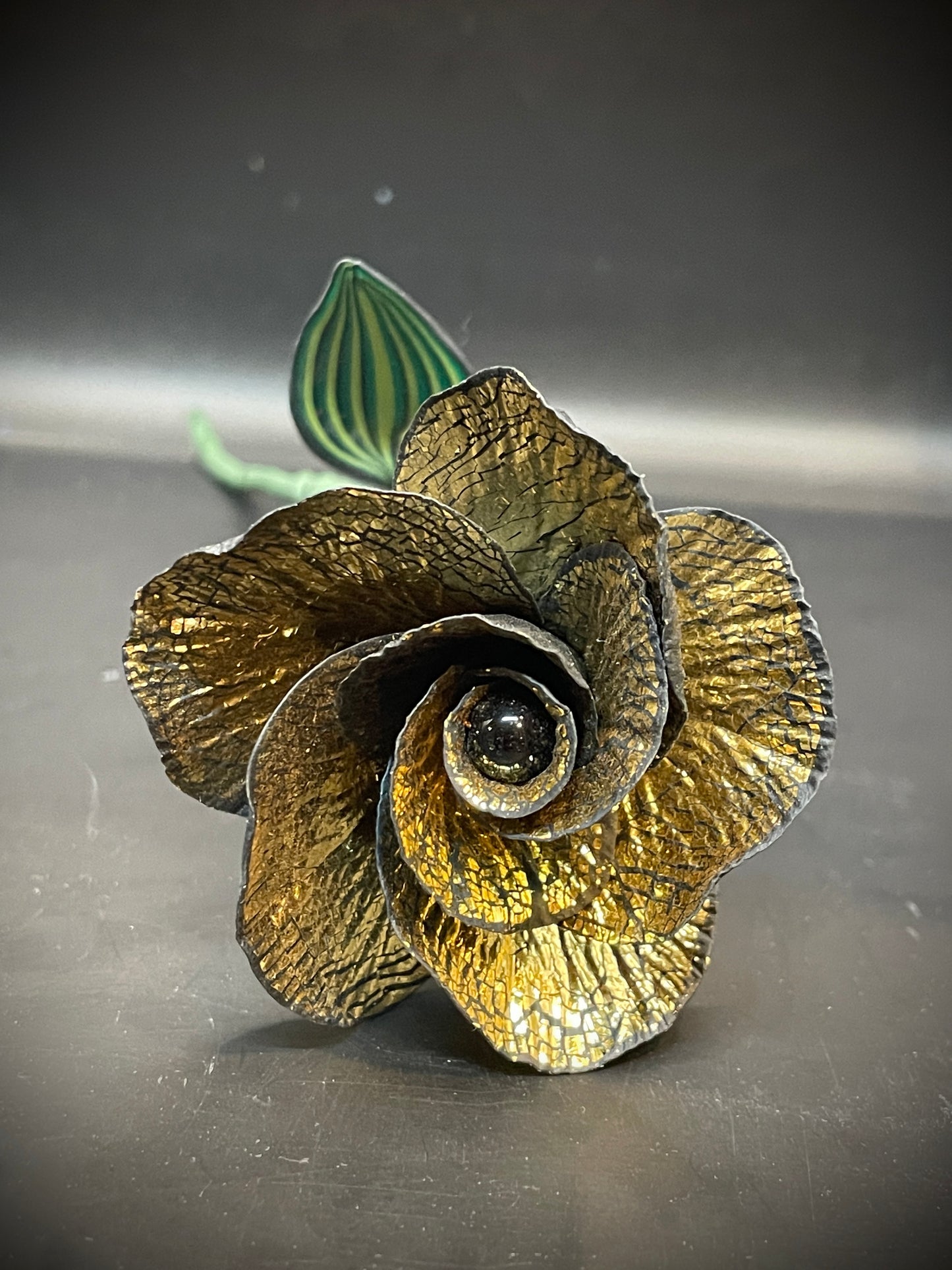 Gold Leaf Rose