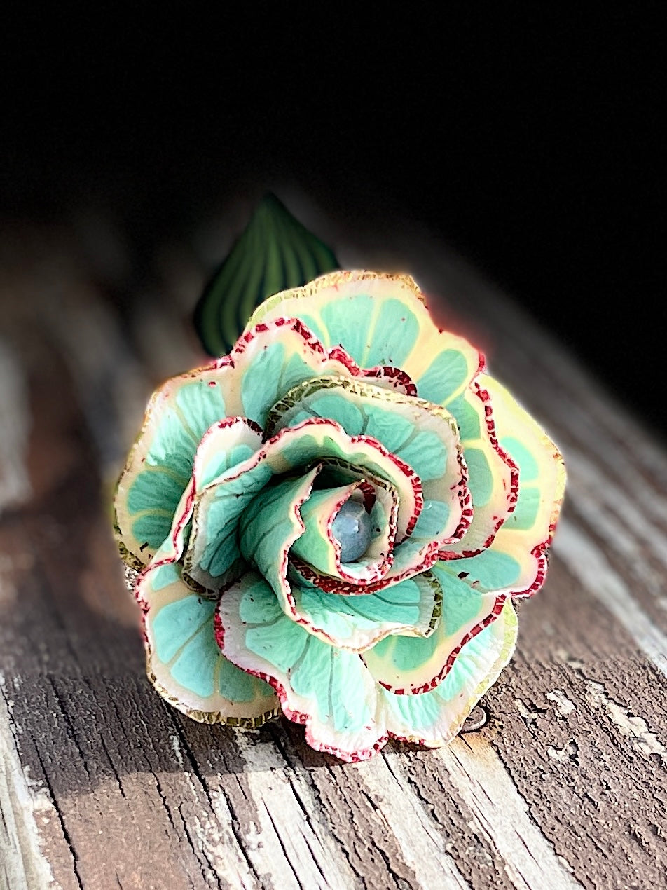 Luna moth rose