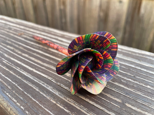 Stained Glass Hair Stick