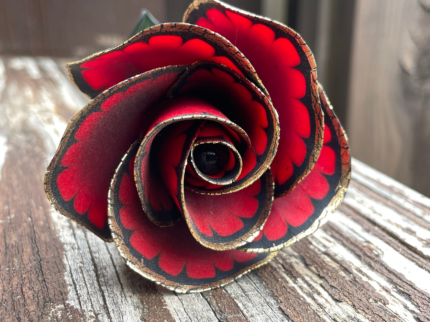 Red and Black Mafia Rose