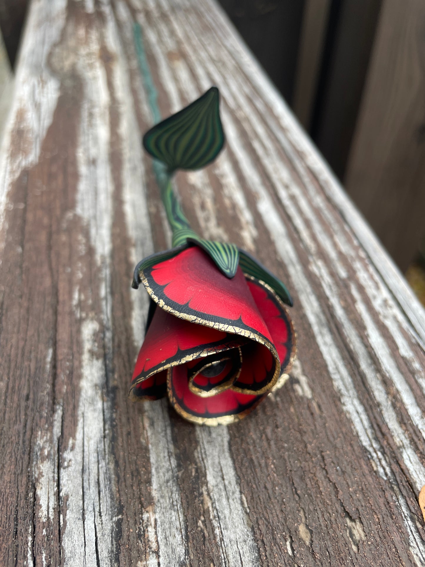 Red and Black Mafia Rosebud