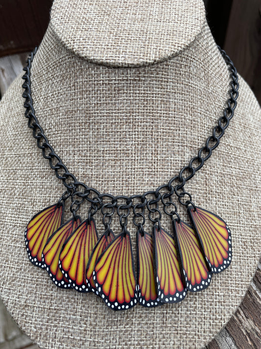 Monarch necklace (multi petal)