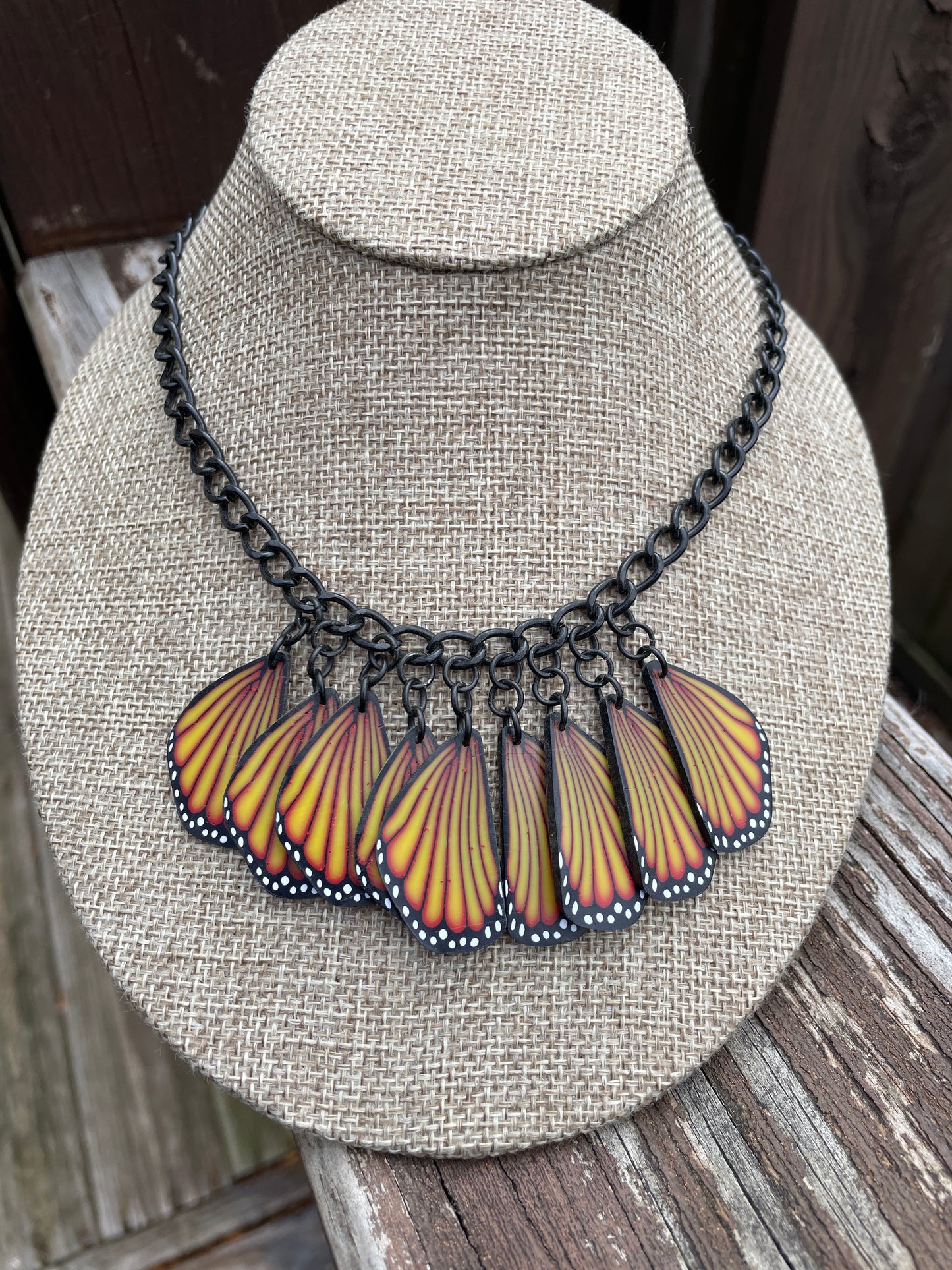 Monarch necklace (multi petal)