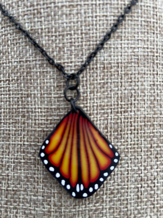 Monarch necklace (single petal)
