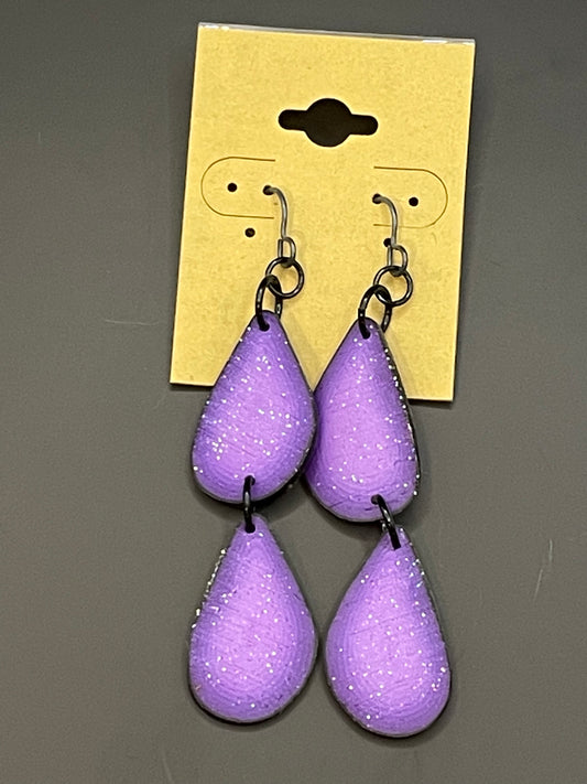 Purple Rain earrings